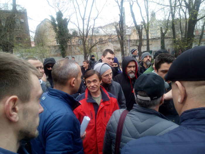 Одесские активисты на акции протеста: строительные работы в Летнем незаконны_2