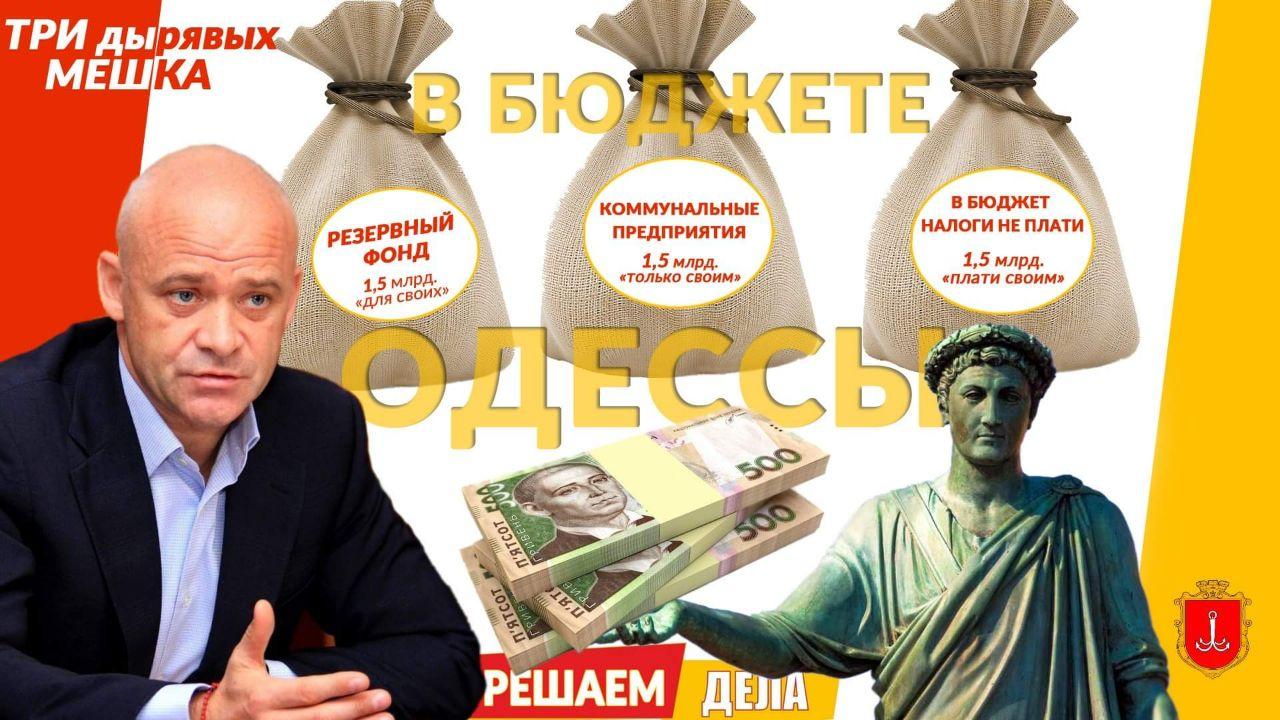 бюджет Одессы